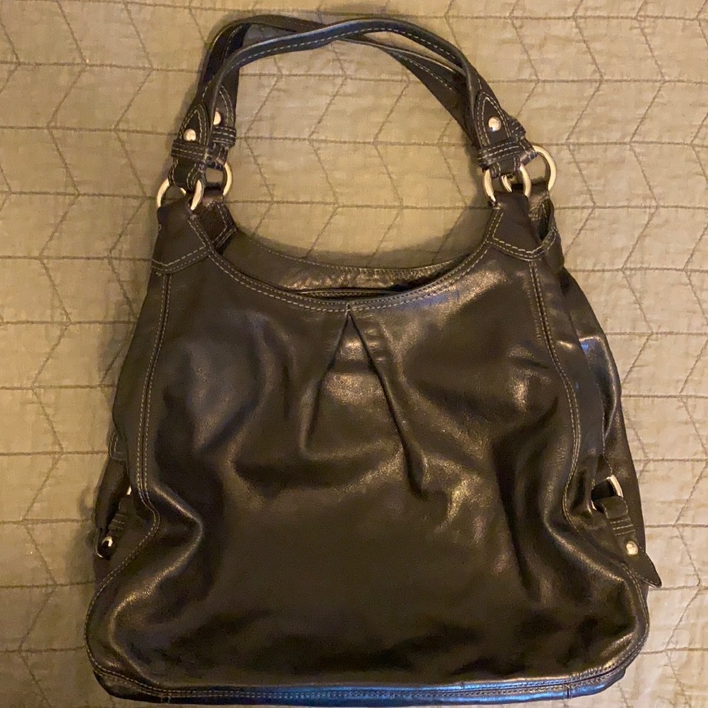 Coach Black Leather Purse